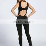Yoga Dance Sports Jumpsuit Sleeveless Backless Gym Tracksuit Mesh Playsuit thumbnail-2