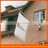 Customized Outdoor Wall Mounted Banner and Pole thumbnail-1