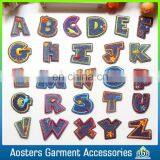 Custom Embroidered Patches Hot Sale Sew on Embroidery Letter Patches for Hat