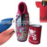 Neoprene Insulated Beer Bottle Cooler Sleeve for Cans thumbnail-6