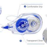 Non-Refillable Yellow Correction Roller With Transparent Dispenser 12m Correction Tape 954 thumbnail-2