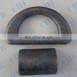 DIN Standard Hot Dipped Galvanized Marine D Ring With Clamp thumbnail-2
