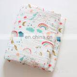 Warm Muslin Swaddle Warm Blanket Turkey White Newborn Receiving Blanket Baby Swaddle thumbnail-1