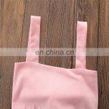 Newest Design Kids Sets Pink Slip Top And Flower Long Trousers Backless Summer Kids Girl Outfits thumbnail-3