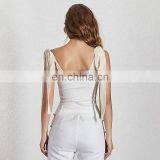 TWOTWINSTYLE Outerwear Tops Coats Patchwork Mesh Bowknot Slim Women Kimono Clothing Cotton Shell Summer Fashion New thumbnail-6