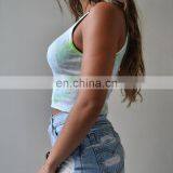 2020 Women Summer Fashion Sexy Casual Multicolor Short Shirt Tank Tops For Ladies thumbnail-6