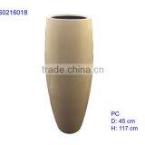 Tall Tapered Fiberglass Lacquered Planters | S0216018 thumbnail-1