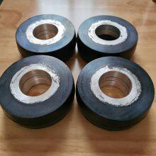 Production and Supply of Rubber Coated Roller Iron Core Coated Rubber Roller Can be Customized thumbnail-5