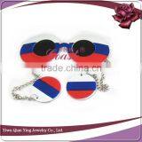 Promotional Fanshion Style Plastic Flag Color Party Glasses thumbnail-3