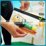 PVC Durable Pencil Bag With Slider Zipper thumbnail-1