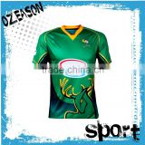 comfortablr breathable printed custom cricket uniform for competition