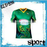 comfortablr breathable printed custom cricket uniform for competition