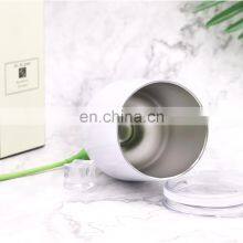 Reusable 304 Stainless Steel White Coffee Egg Shape Mug Wholesale thumbnail-2