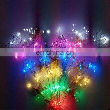Bouquet Shape Firework Battery Operated Fairy 160 Led Christmas Decoration Hanging Starburst Light thumbnail-2