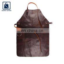 Leading Exporter of Household Kitchen Cooking BBQ Leather Apron thumbnail-1