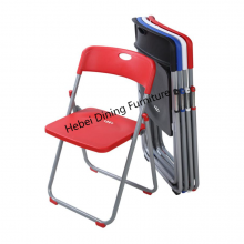 Dining Furniture Blow Molded Plastic Seat With Plastic Leg Ends Chairs Folding Plastic Chair thumbnail-5