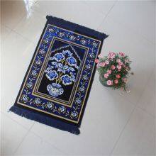 Wholesale Tassel Prayer Carpet Floor Mat Arab Pilgrimage Duffel Foot Mat Muslim Printing Pilgrimage Mat thumbnail-2