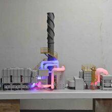 Customized Manufacturer of Sand Table Model for Exhaust Gas Treatment thumbnail-1