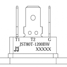 JST80T-1200BW 80A TRIAC JIEJIE MICROELECTRONICS thumbnail-1