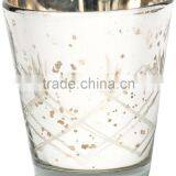 Silver Candle Holder ,antique Glass T-light Votive Holder Manufacture thumbnail-2