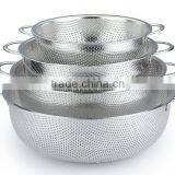Stainless Steel Colander Wire Mesh Strainer Colander Sieve thumbnail-3