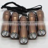 Promotion Gift AA Powered Slim Golden Flashlight thumbnail-3