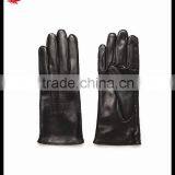 Lady's Black Touch Kidskin Leather Gloves thumbnail-1