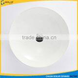 Space Saving Bathroom Small Mini Round Ceramic Wash Basin GA-4011 thumbnail-3