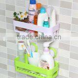 AN617 ANPHY Toilet Wall Mounted Coner Plastic Multifuction Storage Cases Shower Shelf thumbnail-1