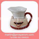 Ceramic Chef Design Coffee Creamer