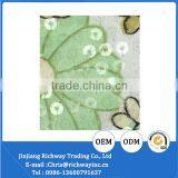 Colorful Pretty Sequin and Beaded Tulle Fabric thumbnail-2