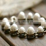 Wedding Gift Pendant Necklaces Jewelry Type Pearl Tassel Lace thumbnail-5