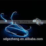 Factory Price CE ROHS Approved el Earphones Fashion Cool Novel el Lighting Earphone With Led Light Luminous With Rhythm of Music thumbnail-1