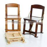 Portable Wooden Folding Chair thumbnail-2