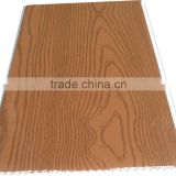 New wooden STYLE hot foil stamping pvc ceiling & wall panel 3311-105