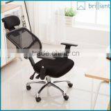 Hot Sale Black Ergonomic Mesh Office Chair With Adjustable Headrest J18 Quality Choice thumbnail-6