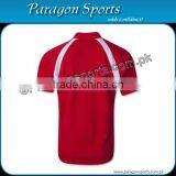 Custom Red Rugby Jersey ( Back Side ) thumbnail-1