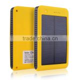New arrival mini usb solar panel charger 10000 mah power bank