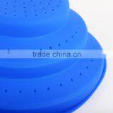 China Supplier Lead Free Colorful Silicone Collapsible Basket thumbnail-4