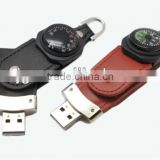 Promotional Leather USB Flash Drive, Leather USB Stick