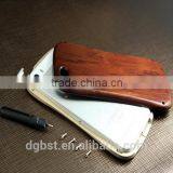 Full Bamboo Wood Luxury High Quality Phone Case ,100% Real Wood for Iphone 6 Case ,for Iphone 6 Carbonized Bamboo Case thumbnail-5