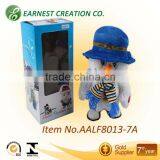 Battery Operated Plush Walking Snowman With Music for Kid