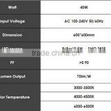40W Led Panel Light Square LED Ceiling Light 600x600mm thumbnail-2