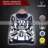 2015 Jacquard Circular Collar in the Korean Version Bump Color Sweater for Sport Sweater