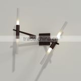 LED 4 Lights Wall Lamp Designer Replica Design Vertical Wall Sconce Prefect for Indoor Decorative