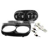 Dual Headlights 80W Led Work Light Headlight Motorcycle Assembly Headlight Led Offroad Lights for Harley Davidso-n Motorcycles thumbnail-4