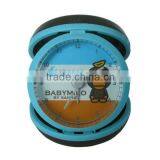 Foldable Plastic Travel Alarm Clock thumbnail-1