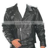 Hot Sale Black Leather Racing Motorbike Jacket for Men , Leather Motorbike Jacket thumbnail-1