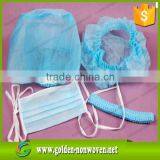 Sms Nonwoven Fabric Meltblown pp Non Woven Fabric/ligh Blue Sms Non Woven Fabric for Disposable Surgical Gowns thumbnail-3