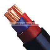 0.6/1kv PVC Insulated Thin Round Steel Wire Armored PE Sheath Power Cable thumbnail-1